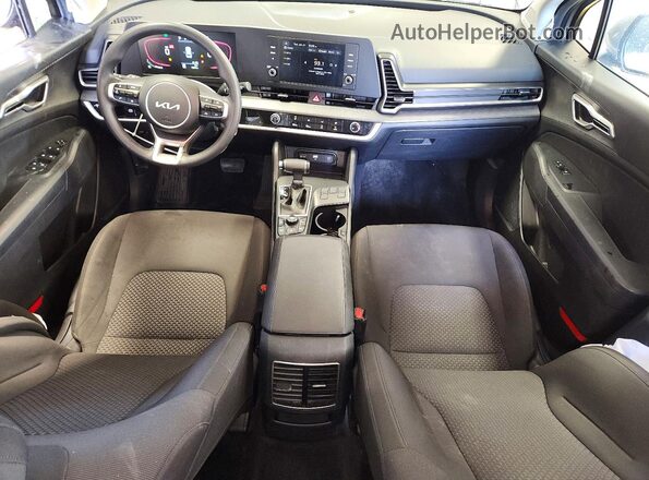 KNDPU3DF1R7270006 2024 KIA SPORTAGE Silver Вид панелі приладів