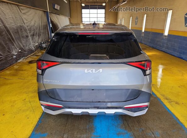 KNDPU3DF1R7270006 2024 KIA SPORTAGE Silver Вид ззаду