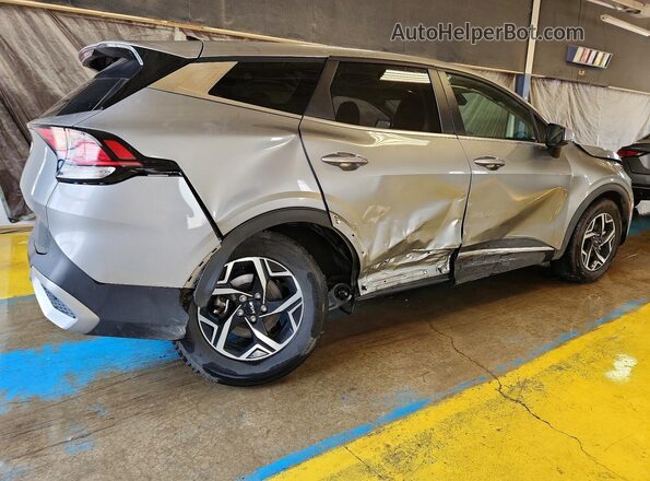 KNDPU3DF1R7270006 2024 KIA SPORTAGE Silver Задня права чверть