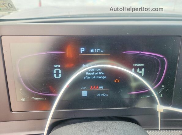 KNDPU3DF1S7387056 2025 KIA SPORTAGE Gray Instrument cluster view