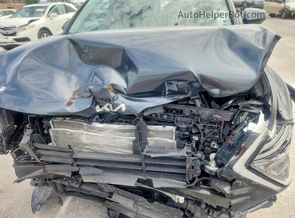 KNDPU3DF1S7387056 2025 KIA SPORTAGE Gray Engine compartment view