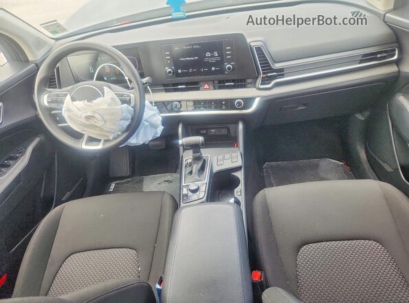 KNDPU3DF1S7387056 2025 KIA SPORTAGE Gray Dashboard view