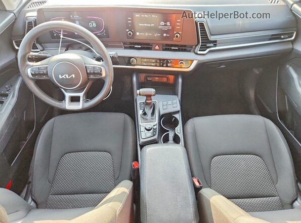 KNDPU3DF3R7244488 2024 KIA SPORTAGE Gray Widok deski rozdzielczej