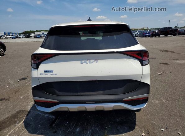 KNDPU3DF5S7387352 2025 KIA SPORTAGE White Vista trasera