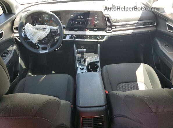 KNDPU3DF5S7387352 2025 KIA SPORTAGE White Vista del salpicadero