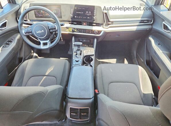 KNDPU3DFXR7234329 2024 KIA SPORTAGE Gray Widok deski rozdzielczej