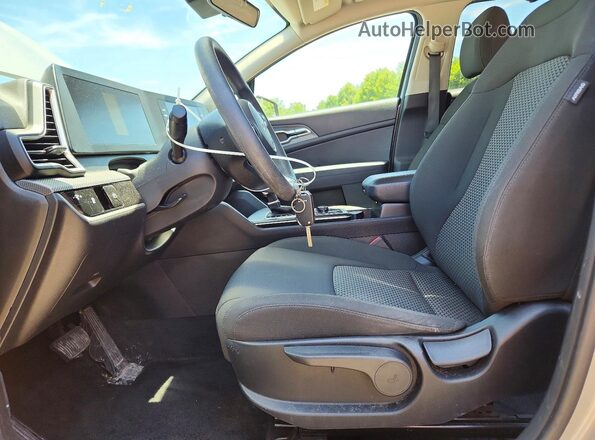KNDPU3DFXR7234329 2024 KIA SPORTAGE Gray Widok wnętrza z przodu