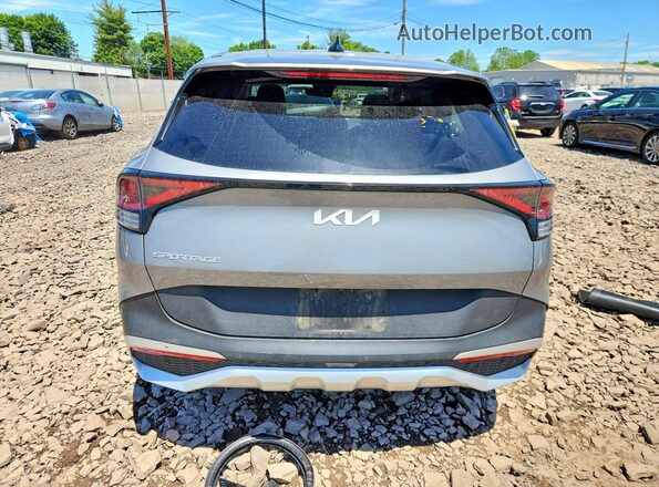 KNDPU3DFXR7234329 2024 KIA SPORTAGE Gray Widok z tyłu