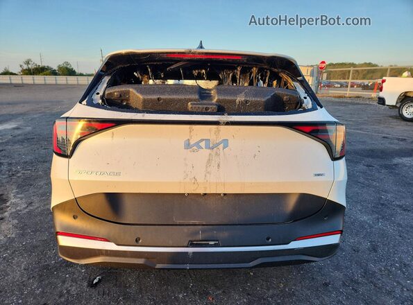 KNDPU3DG2T7315650 2026 KIA SPORTAGE White Vista trasera