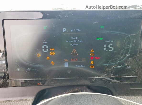 KNDPU3DG5S7195809 2025 KIA SPORTAGE White Instrument cluster view