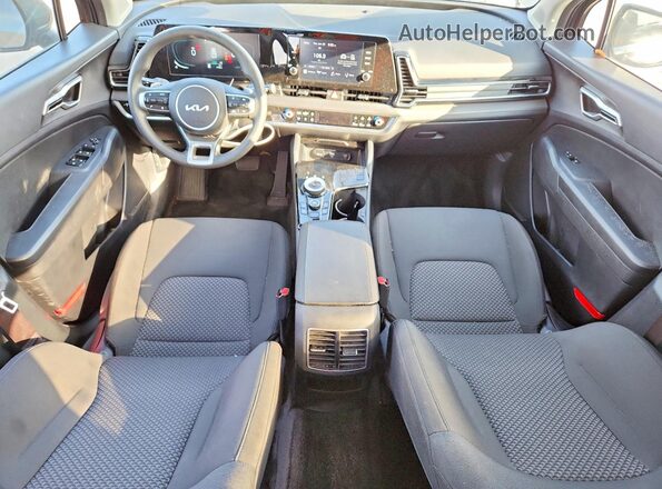 KNDPU3DG7S7200802 2025 KIA SPORTAGE Gray Առջևի վահանակի տեսք
