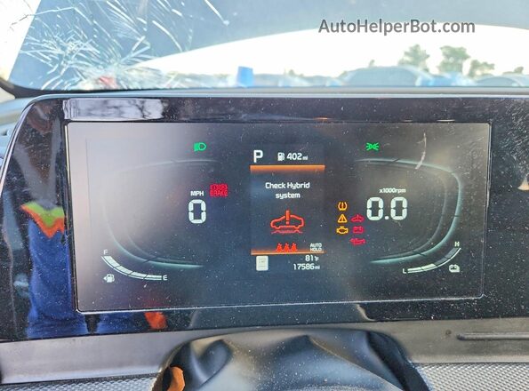 KNDPU3DG7S7200802 2025 KIA SPORTAGE Gray Սարքավորումների վահանակի տեսք