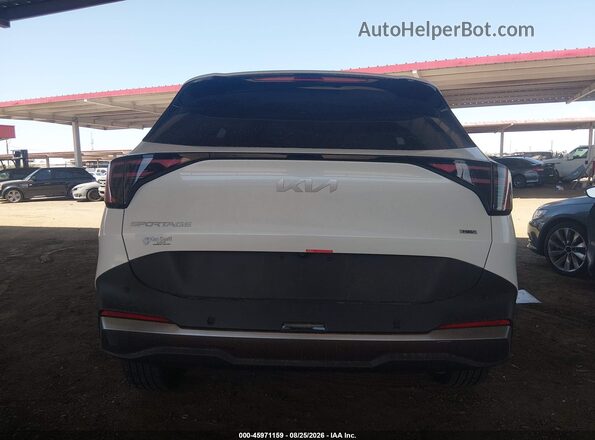 KNDPU3DG9T7302166 2026 KIA SPORTAGE HYBRID White 