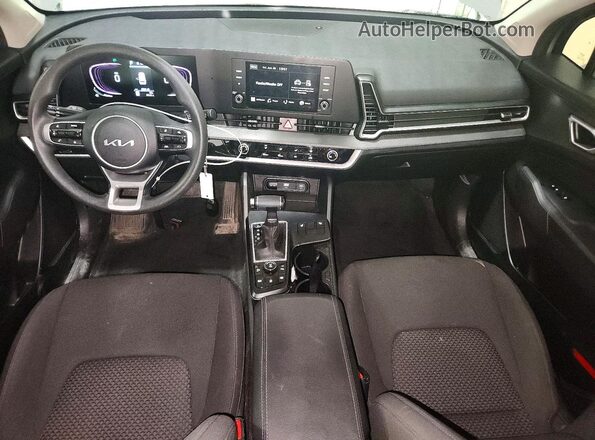 KNDPUCAF0P7190889 2023 KIA SPORTAGE Silver Widok deski rozdzielczej