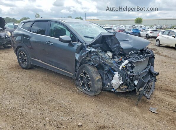KNDPUCAF3P7210603 2023 KIA SPORTAGE Серый Передняя правая четверть