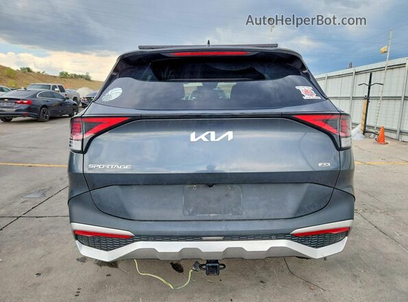 KNDPUCAF6P7198477 2023 KIA SPORTAGE Серый Вид сзади