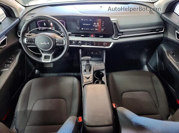 KNDPUCAF9P7107069 2023 KIA SPORTAGE Black წინა პანელის ხედი