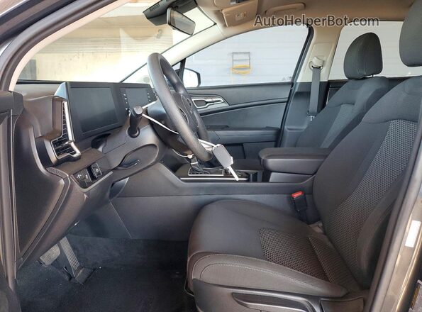 KNDPUCDF6R7214661 2024 KIA SPORTAGE Charcoal Front interior view