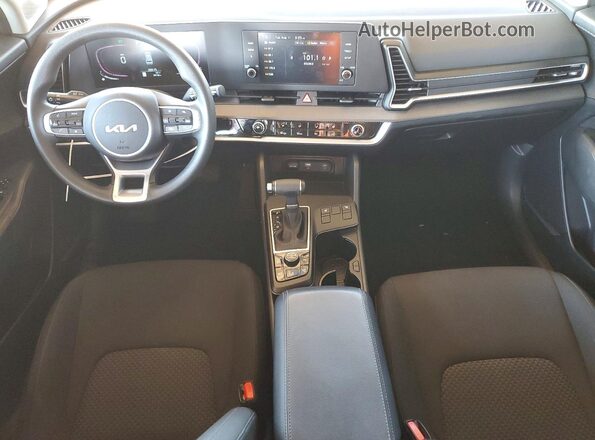 KNDPUCDF6R7214661 2024 KIA SPORTAGE Charcoal Dashboard view