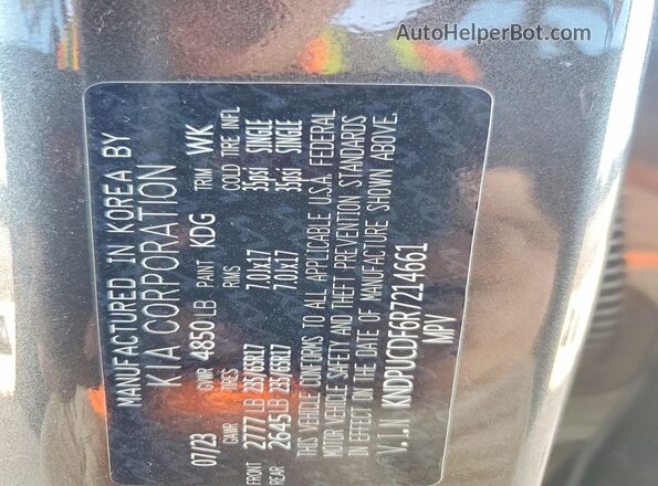 KNDPUCDF6R7214661 2024 KIA SPORTAGE Charcoal Engine compartment view