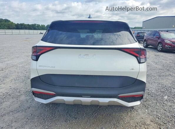 KNDPUCDG6S7195561 2025 KIA SPORTAGE White Vista trasera