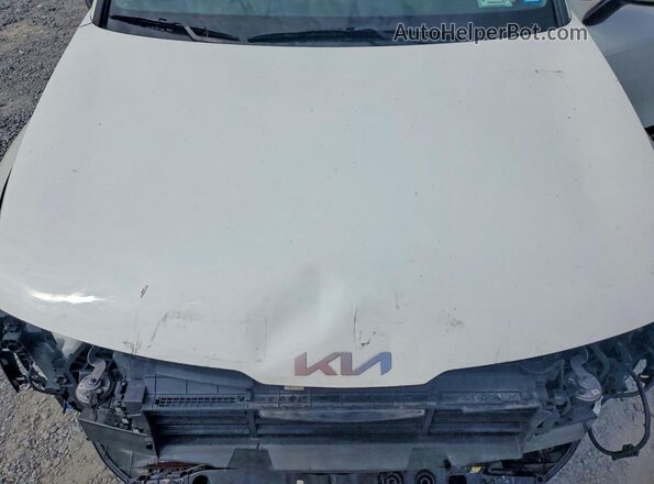 KNDPUCDG6S7195561 2025 KIA SPORTAGE White Vista del compartimento del motor