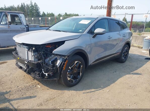 KNDPUDDG5V7415038 2027 KIA SPORTAGE Серый Передняя левая четверть