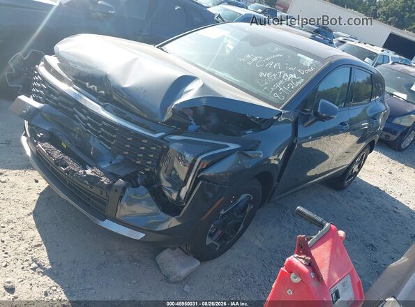 KNDPUDDG6V7416490 2027 KIA SPORTAGE HYBRID Black წინა მარცხენა ხედი სამი მეოთხედიდან