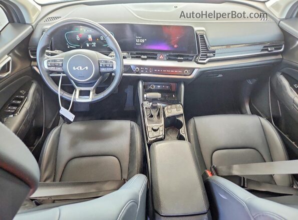 KNDPV3DF3R7268299 2024 KIA SPORTAGE Silver Вид панелі приладів