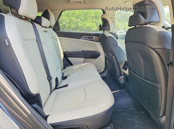 KNDPV3DF4S7328015 2025 KIA SPORTAGE Gray Widok wnętrza z tyłu