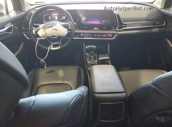 KNDPV3DF5R7311914 2024 KIA SPORTAGE Gray Dashboard view