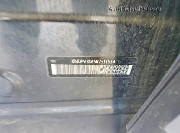 KNDPV3DF5R7311914 2024 KIA SPORTAGE Gray 360 interior view