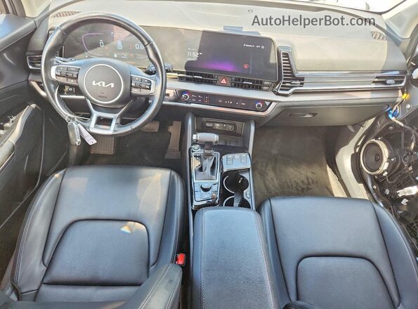 KNDPV3DF5R7324713 2024 KIA SPORTAGE Gray Widok deski rozdzielczej