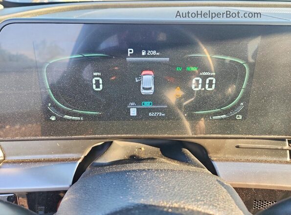 KNDPVCAG1P7025567 2023 KIA SPORTAGE Gray Вид щитка приладів
