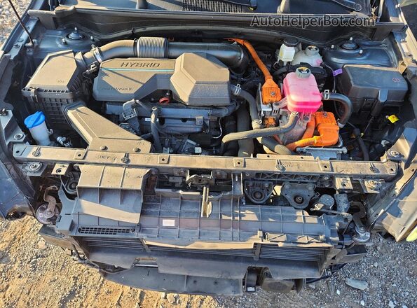 KNDPVCAG1P7025567 2023 KIA SPORTAGE Gray Вид підкапотного простору