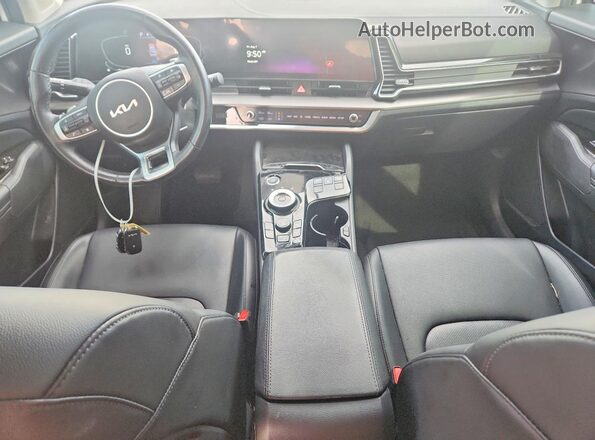 KNDPVCAG2P7057346 2023 KIA SPORTAGE White Dashboard view