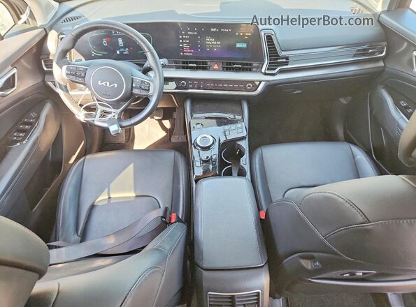 KNDPVCAG3P7016580 2023 KIA SPORTAGE Black Dashboard view