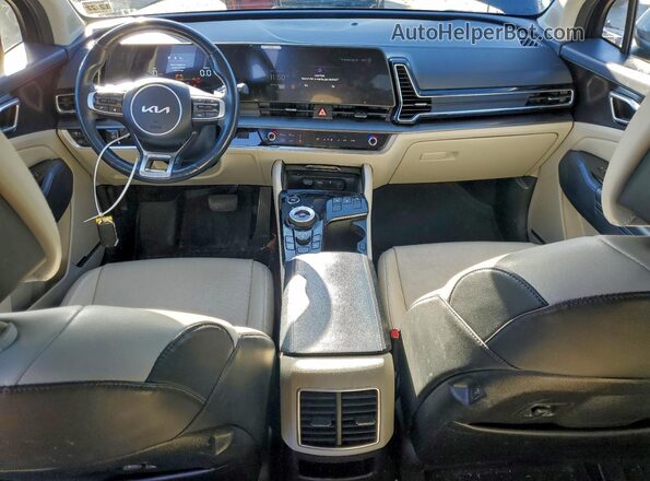 KNDPVCAG3P7041155 2023 KIA SPORTAGE Blue Dashboard view