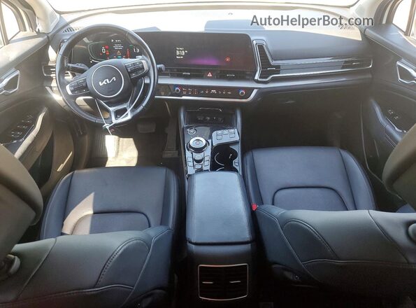 KNDPVCAG3P7099458 2023 KIA SPORTAGE White Dashboard view