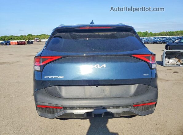 KNDPVCAGXP7106776 2023 KIA SPORTAGE Бирюзовый Вид сзади