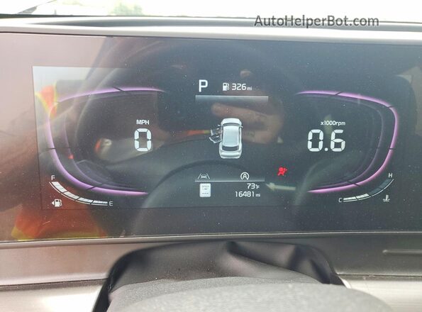 KNDPVCDFXS7341822 2025 KIA SPORTAGE Gray ხელსაწყოთა პანელის ხედი