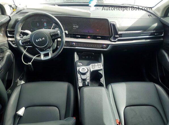 KNDPVCDG0R7167018 2024 KIA SPORTAGE White Առջևի վահանակի տեսք