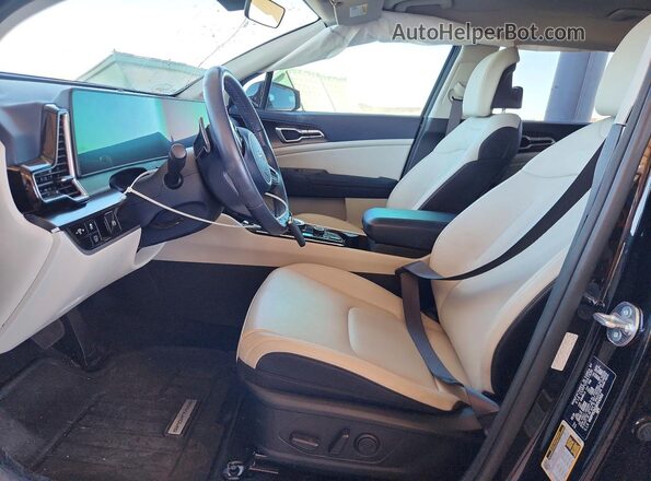 KNDPVCDG1R7142502 2024 KIA SPORTAGE Black Front interior view