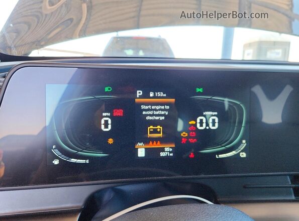 KNDPVCDG1R7142502 2024 KIA SPORTAGE Black Instrument cluster view