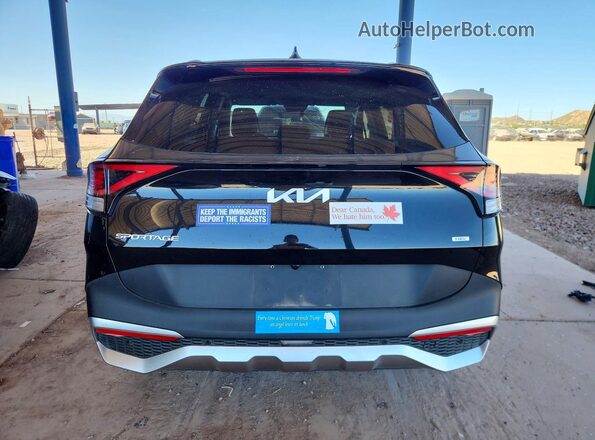 KNDPVCDG1R7142502 2024 KIA SPORTAGE Black Rear view