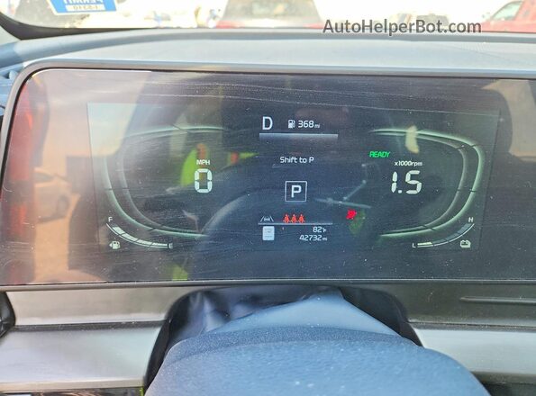 KNDPVCDG4R7167569 2024 KIA SPORTAGE Черный Вид щитка приборов