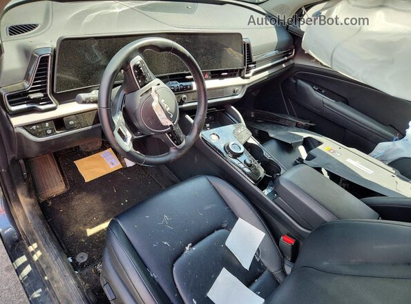 KNDPVCDG4S7254412 2025 KIA SPORTAGE Charcoal Dashboard view