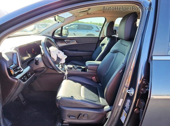 KNDPVCDG5R7132636 2024 KIA SPORTAGE Black Widok wnętrza z przodu