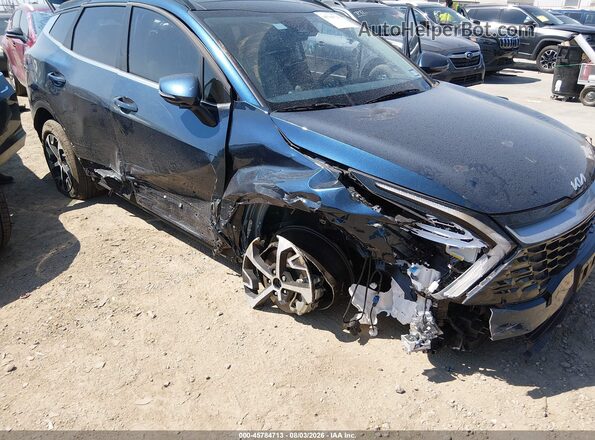 KNDPVCDG6S7217586 2025 KIA SPORTAGE HYBRID Синий Вид спереди