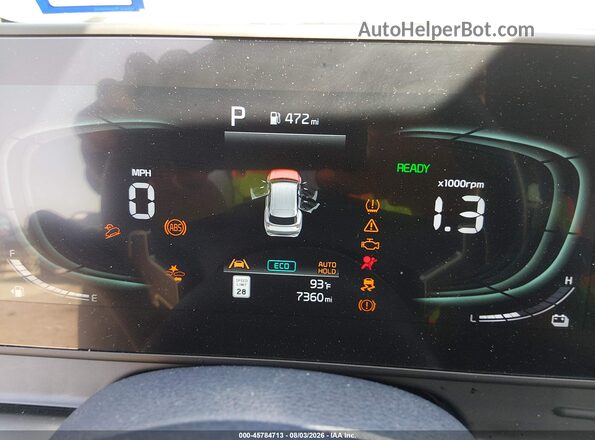 KNDPVCDG6S7217586 2025 KIA SPORTAGE HYBRID Синий Вид задних сидений